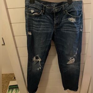 LOFT JEANS BOYFRIEND LOWRISE